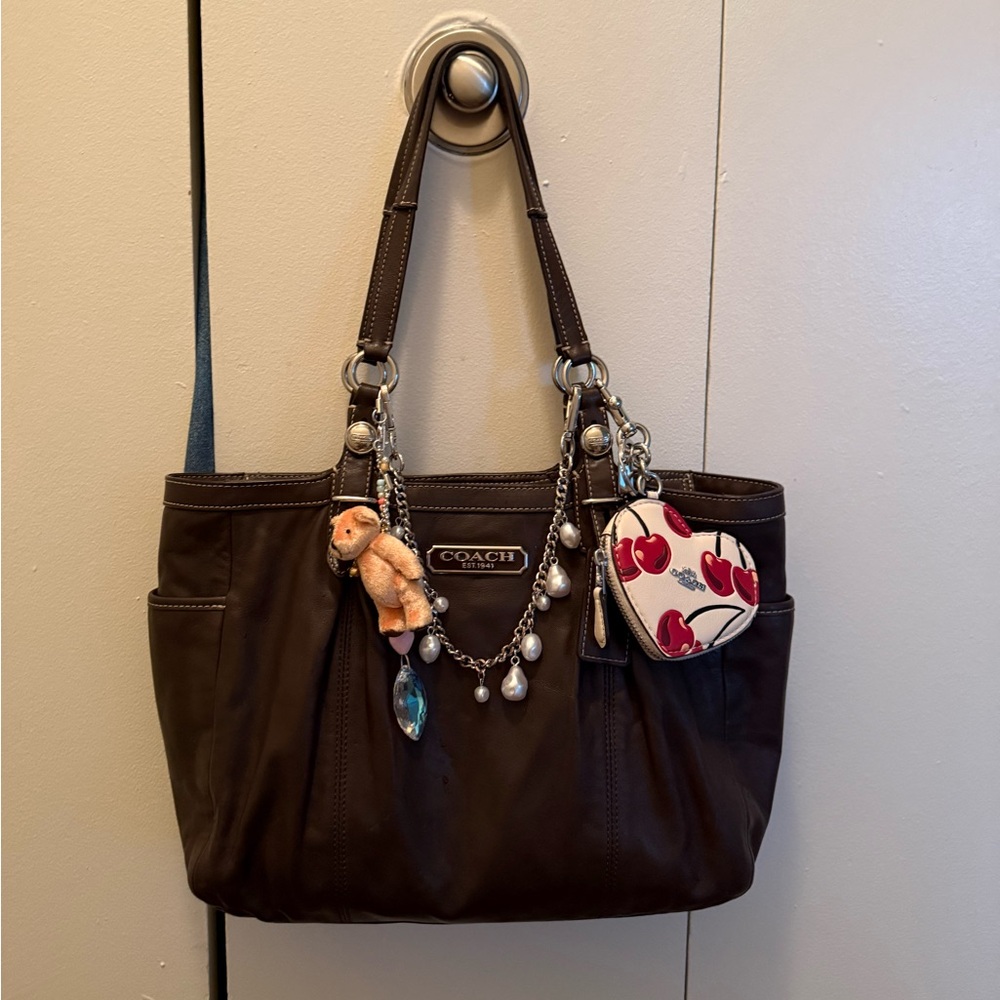Vintage Coach Small Tote Bag